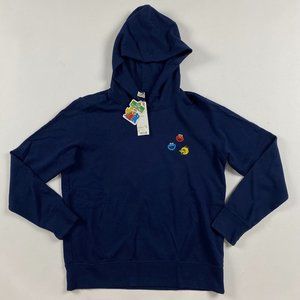 NEW Uniqlo x KAWS Sesame Street Hoodie Women's Large Cotton Hooded Sweatshirt